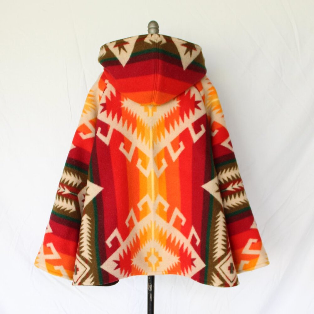 Pendleton vintage Wool blanket Native American Cl… - image 10